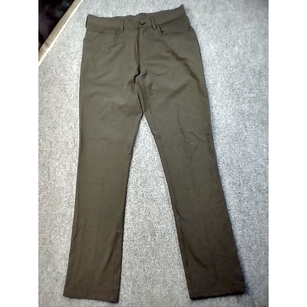 Callaway Golf Pants Men 30x32 Olive Green Performance Stretch Trousers